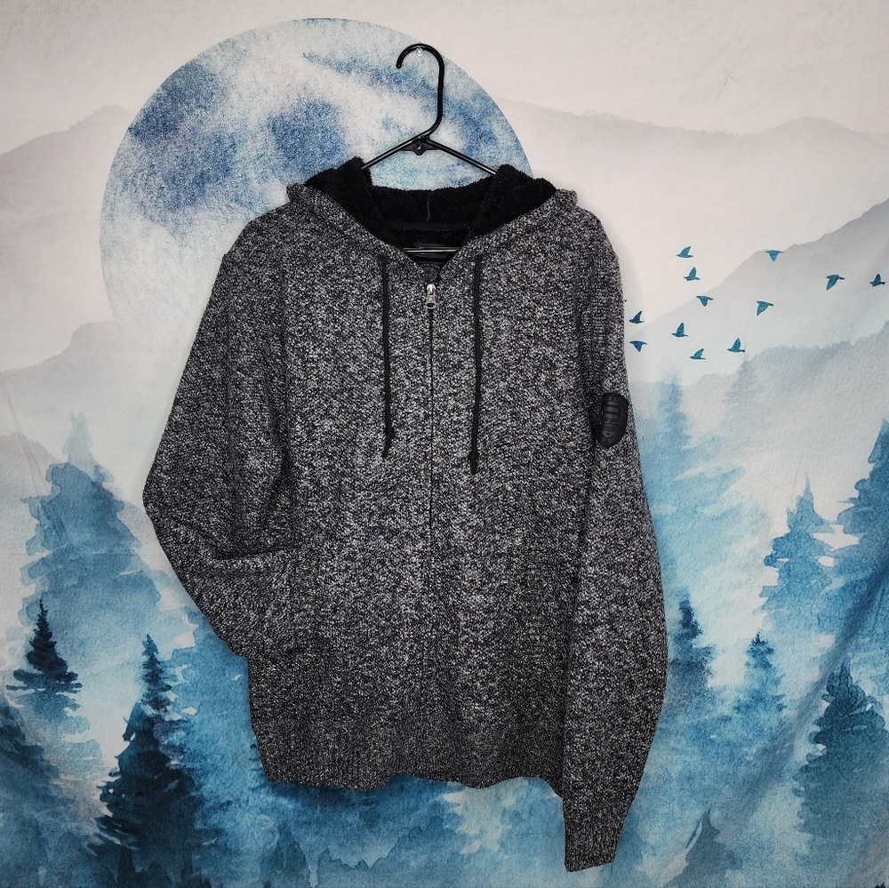 Buffalo David Bitton Full Zip Hoodie Men's Large NWT
